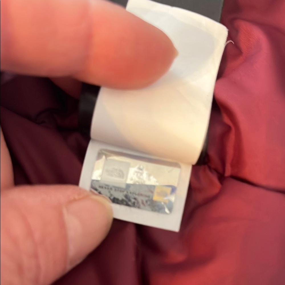 The North Face Maroon Puffer Vest - Picture 10 of 10